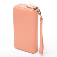 Женский кожаный кошелек Bright DR. BOND W39 pink purple