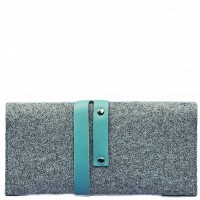 Тревел-кейс ручной работы BlankNote 1.0 «Фьорд» bn-tk-1-felt-tiffany