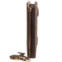 Кожаный кошелек ALWAYS WILD DNK2901BIG-brown