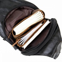 Мужская сумка слинг из кожзама Vintage 20559 