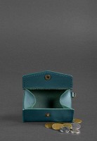Кожаная монетница BlankNote 1.0 малахит bn-cw-1-malachite