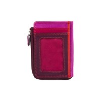 Кожаный картхолдер Visconti RB110 Phi Phi (Plum Multi)