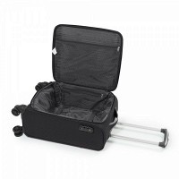Чемодан малый 4 колеса Gabol Zambia Black S 924619