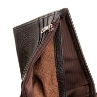 Мужской кожаный кошелек BE BRETTON 408L brown mix
