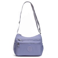 Летняя тканевая сумка Jielshi  3747 l.purple