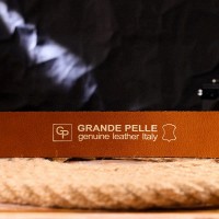 Мужской кожаный ремень Grande Pelle 21473 