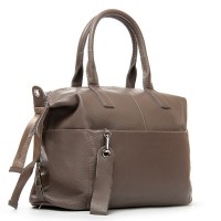 Женская кожаная сумка ALEX RAI 8794-9 l.gray