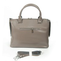 Женская кожаная сумка ALEX RAI 8542 khaki croco