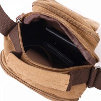 Мужская тканевая сумка через плечо Vintage 22220 