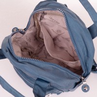 Женский тканевый рюкзак Jielshi 8101 blue