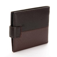 Мужской кожаный кошелек BE BRETTON 208V-L1 brown mix