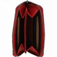 Женский кожаный кошелек Ashwood D80 Red