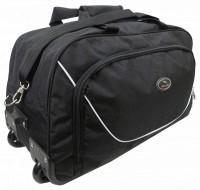 Дорожная сумка на колесах 57 л Wallaby 10428-2 черная