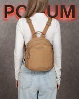 Женский тканевый рюкзак Jielshi MZ-917 mocha