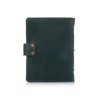 Кожаный картхолдер Hi Art «Mehendi Classic» CH-06 Shabby Alga