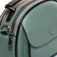 Женский молодежный кожаный клатч ALEX RAI 29052 blue