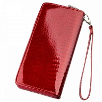 Женский кошелёк из эко кожи KIVI Хамелеон на одну молнию 19032