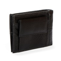 Мужской кожаный зажим для купюр BE BRETTON 168-L24B black
