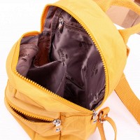 Женский тканевый рюкзак Jielshi 7701 yellow