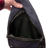 Мужская тканевая сумка-слинг Lanpad 0936 blue бол