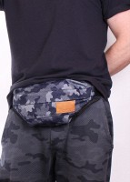 Камуфляжная сумка на пояс POOLPARTY Bumbag