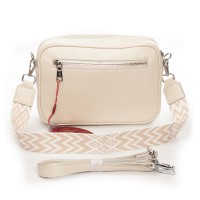 Женская кожаная сумка ALEX RAI 6616 white