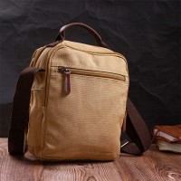 Мужская тканевая сумка через плечо Vintage 22229 