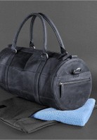 Мужская кожаная сумка Harper темно-синяя Crazy Horse BN-BAG-14-NN