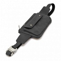 Мужская кожаная сумка бананка, сумка напоясная TARWA RA-8136-3md