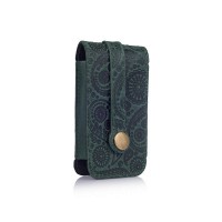 Ключница из кожи HiArt KH-03 Shabby Alga Buta Art