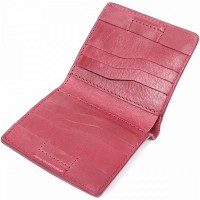 Кожаный женский кошелек ручной работы GRANDE PELLE 16798 