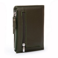 Женский кожаный кошелек Classik  DR. BOND WN-23-17 green