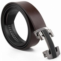 Мужской кожаный ремень автомат Vintage 20261