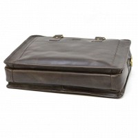 Мужская коричневая кожаная сумка-портфель TARWA rc-4666-4lx