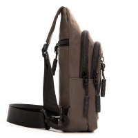 Мужская тканевая сумка-слинг Lanpad 20829 khaki мал