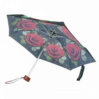 Мини зонт женский механический Fulton L501-041635 Huge Rose (Огромная роза)