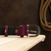 Женский ремень из натуральной замши Vintage 20792