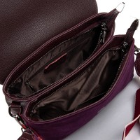 Женская замшевая сумка ALEX RAI 99115-1 red