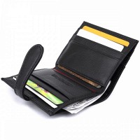 Женский кожаный кошелек ST Leather 19208 Черный 