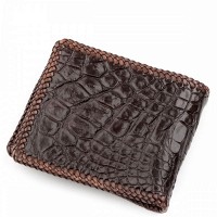 Мужской кошелек из кожи крокодила CROCODILE LEATHER 18229