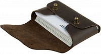Кожаная визитница SHVIGEL 16160