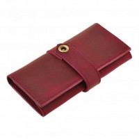 Женское кожаное портмоне ручной работы BlankNote 3.0 виноград