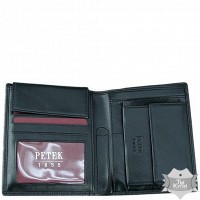 Мужское кожаное портмоне Petek 1751