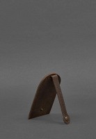 Кожаная ключница 2.0 темно-коричневая Crazy Horse BN-KL-2-O