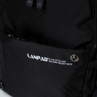 Рюкзак мужской из нейлона Lanpad 8380 black