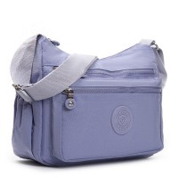 Летняя тканевая сумка Jielshi  3747 l.purple