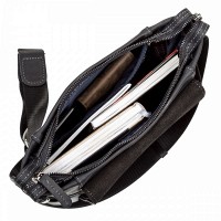 Мужская кожаная сумка SHVIGEL 11096