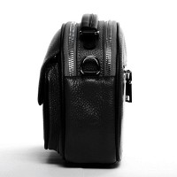 Женский молодежный кожаный клатч ALEX RAI 29052 black