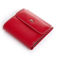Женский кожаный кошелек Rainbow DR. BOND WRS-33-1 red