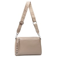 Женская кожаная сумка ALEX RAI 8958 khaki